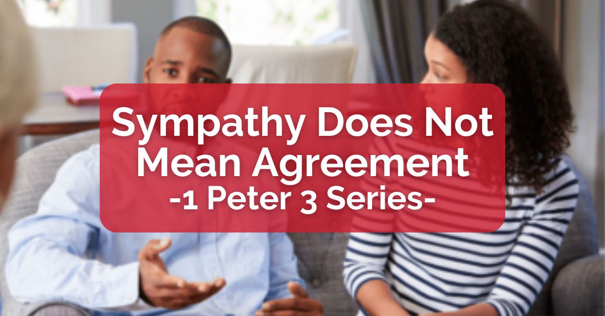 Sympathy Does Not Mean Agreement