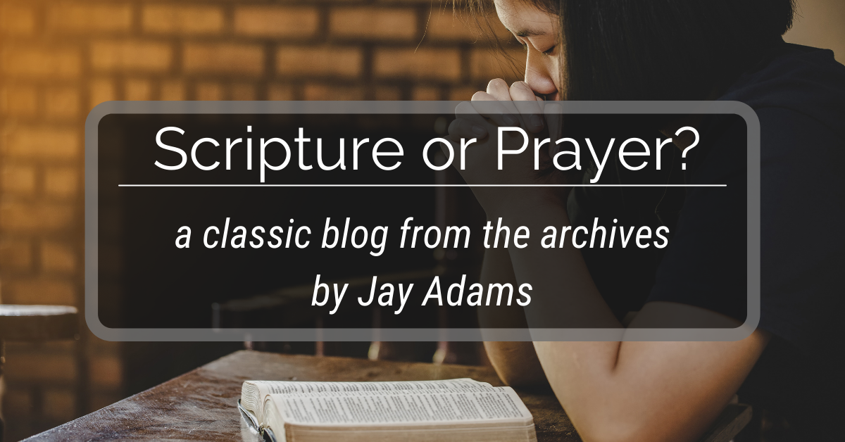 Scripture or Prayer blog